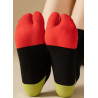 6 paires de chaussettes Tabis Assorties Bicolores