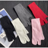 4 paires Mi Bas classique Tabis coton à Cotes
