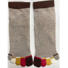 6 Paires de chaussettes unies Homme 5 doigts de couleurs