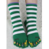 6 Paires de chaussettes 5 doigts Africa