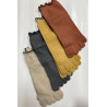 8 paires de chaussettes 5 doigts Sans compression uni revers