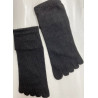 3 paires de Chaussettes 5 Doigts laine et coton
