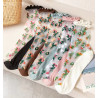 10 Paires de chaussettes crystal bouquet de pastel