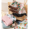 10 Paires de chaussettes crystal bouquet de pastel