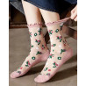 10 Paires de chaussettes crystal bouquet de pastel