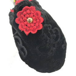 6 paires de chaussons velours Flor Rouge Les Petits Caprices