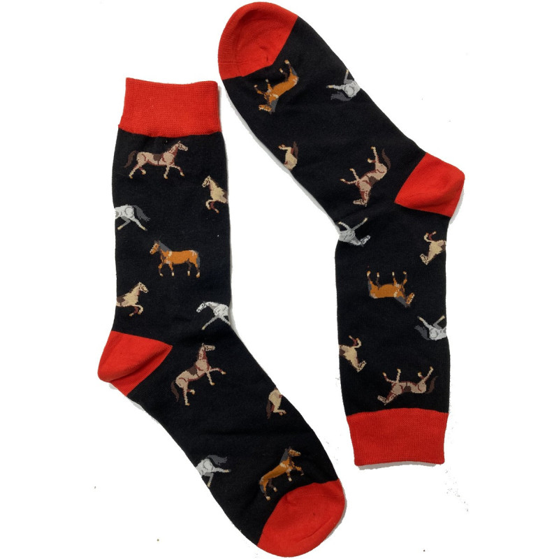 Chausettes LEs Petits Caprices jolis chevaux Chausettes LEs Petits Caprices jolis chevaux