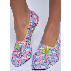Chaussons-light-imprimé-les-petits-caprices-fifi-green-salad-avant