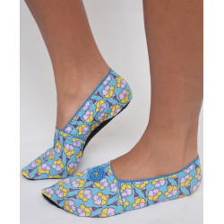 Chaussons-light-imprimé-les-petits-caprices-fifi-bleu-vintage-profil