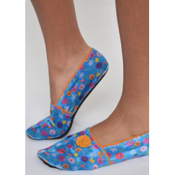 Chaussons-velours-imprimé-les-petits-caprices-Pretty-pop--avant-yellow