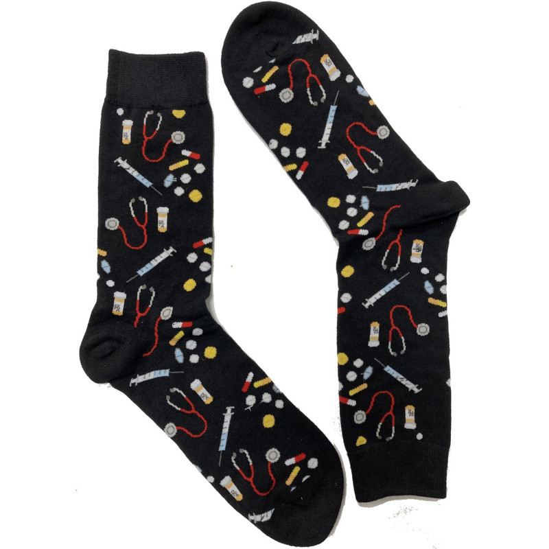 6 paires de Chaussettes médicaments