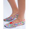 Chaussons-velours-imprimé-les-petits-caprices-happy-flow-rouge