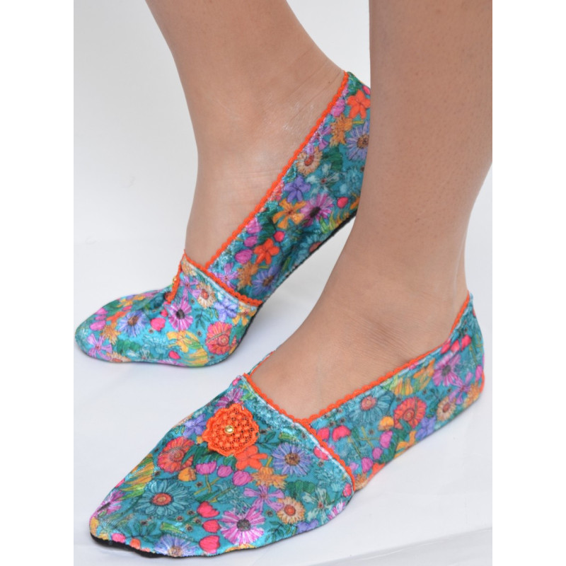 Chaussons-velours-imprimé-les-petits-caprices-Annabella-Orange-en-vrai Chaussons-velours-imprimé-les-petits-caprices-Annabella-Orange-en-vrai