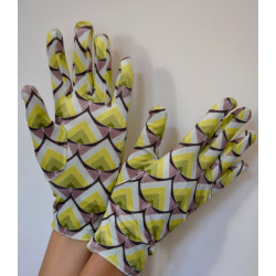 3 Paires de Gants Coréens Velvet Youki vert