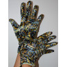 3 Paires de Gants Coréens Velvet Morgana Noir