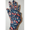 3 Paires de Gants Coréens Velvet Lucinda bleu