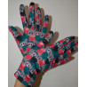 3 Paires de Gants Coréens polaire Smily Cats rouges