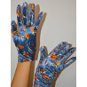 3 Paires de Gants Coréens Polaire lavina fleurs d'orangers