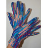 3 Paires de Gants Coréens Polaire Kirana Royal Blush