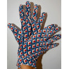 3 Paires de Gants Coréens Velours Happy Gris Orange