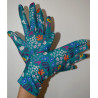 3 Paires de Gants Coréens Polaire Armonia pétrole