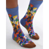 6 paires de Chaussettes foules fantaisie