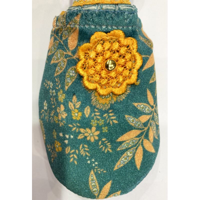 6 paires de chaussons velours Altai Jaune