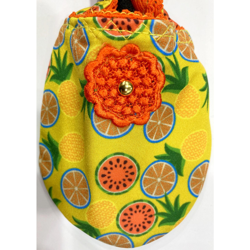 6 paires de chaussons light Fruitty Orange