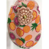 6 paires de chaussons light Fruitty pink vintage
