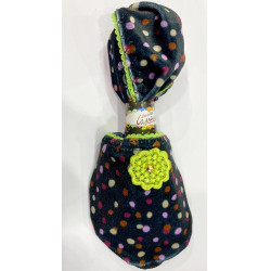 6 paires de chaussons velours Gibouly Green salad
