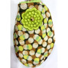 6 paires de chaussons Léger Bubble Green salad