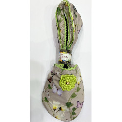 6 paires de chaussons Léger P'tiyon Vert salade