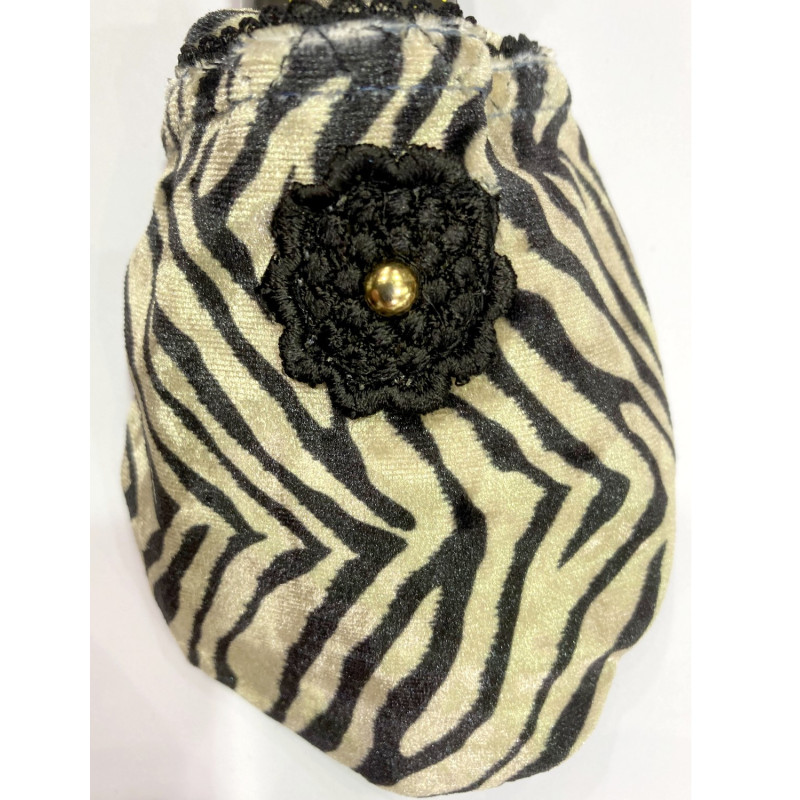 6 paires de chausson velours Zebre