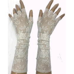6 paires de mitaines Dentelle