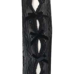 3 paires de collants Dentelle à nœuds Papillons