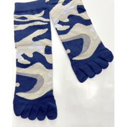 10 paires de chaussettes 5 doigts Camouflages