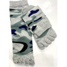 10 paires de chaussettes 5 doigts Camouflages