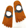 10 Paires de Socquettes invisible 5 Doigts coton