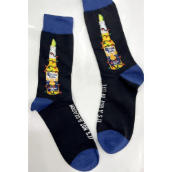 6 paires chaussettes Corona Asta la Vista coton