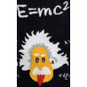 6-paires-chaussettes-coton-Einstein-théorie-de-la-relativité E egal MC2