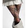 3 paires de collants Dentelle Bouquet de roses