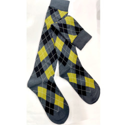 6 Paires de Mi bas Argyle Tendance