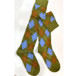 6 Paires de Mi bas Argyle Tendance