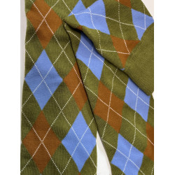 6 Paires de Mi bas Argyle Tendance