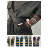 8 Paires Assorties Mitaines Manchons style norvégien