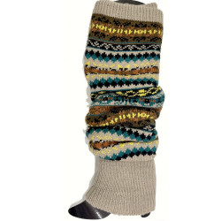 8 Paires Assorties Guêtres style norvégien