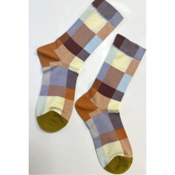 6 paires de chaussettes Carreaux ludiques