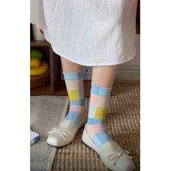 6 paires de chaussettes Carreaux ludiques