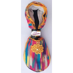chausson-coréen-polaire-lpc-kirana-yellow