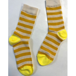 Assortiment 6 paires de Chaussettes Rayures bicolores